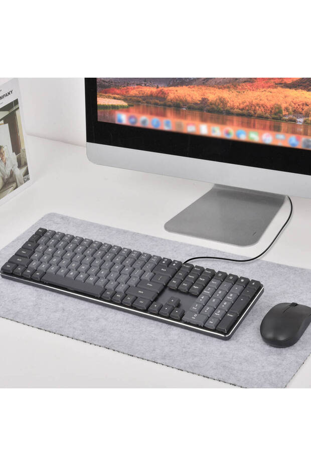 Kablolu Mekanik Klavye Wiwu KB-01 Ev&Ofis İçin Keyboard Klavye - 4