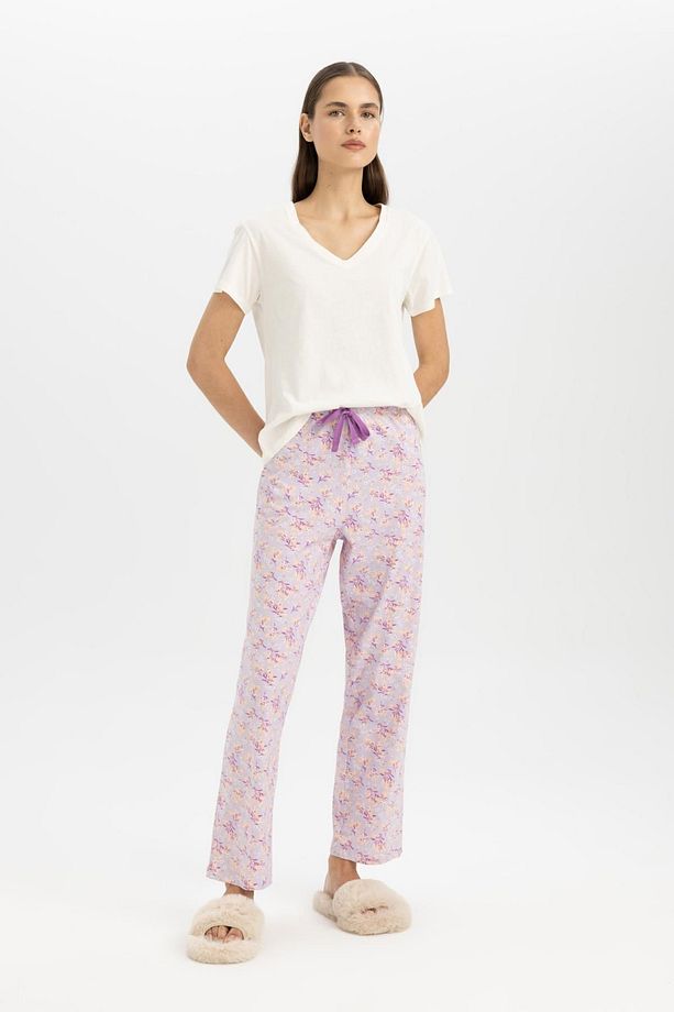 Fall In Love Pijama Takımı Regular Fit Kısa Kollu Üst Desenli Uzun Alt B6193ax24sp - 2