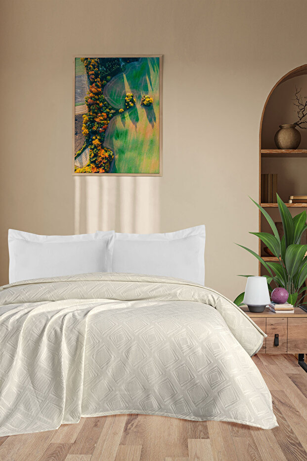 Pike Sharp Çift Kişilik Krem - 1