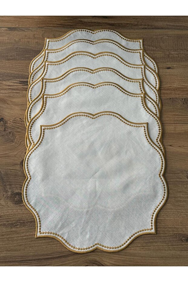 Golden Yellow Linen Supla 6-Pack