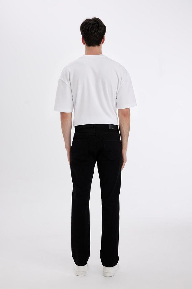 Sergio Regular Fit Normal Kalıp Normal Bel Boru Paça Jean Pantolon D3693AX24SM - 7
