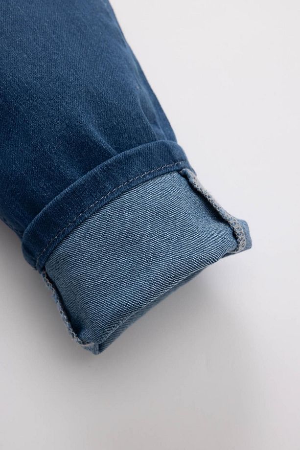 Erkek Bebek Düz Paça Jean Basic Pantolon B6733a524sp - 3