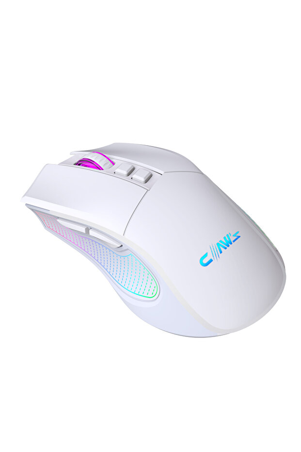 Crossfire Air V1 Kablosuz 10000 Dpi Pixart PMW3325 Sensör Chromatic RGB Kablosuz Gaming Mouse Beyaz - 6