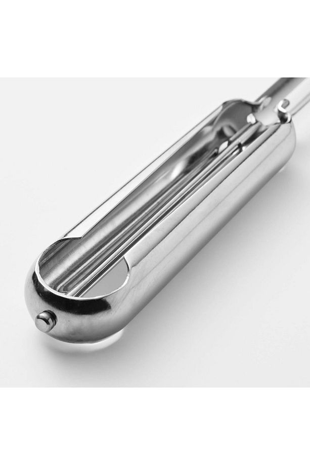 2'li Set Metal Soyacak Sapan Ve Düz Soyma Bıçağı İkea Patates Soyacağı - 4