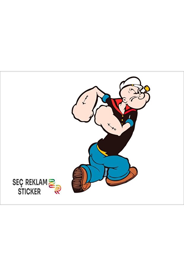Popeye Sticker Multi-Purpose sticker - 1