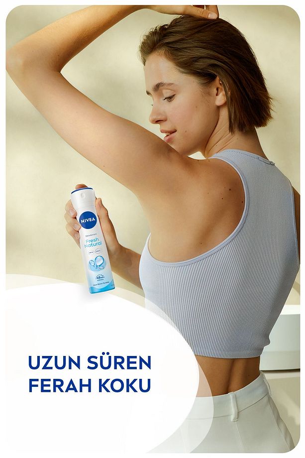 Fresh Natural Kadın Deodorant Roll-on 50 ml X2 Adet,48 Saat Anti-perspirant Koruma - 2