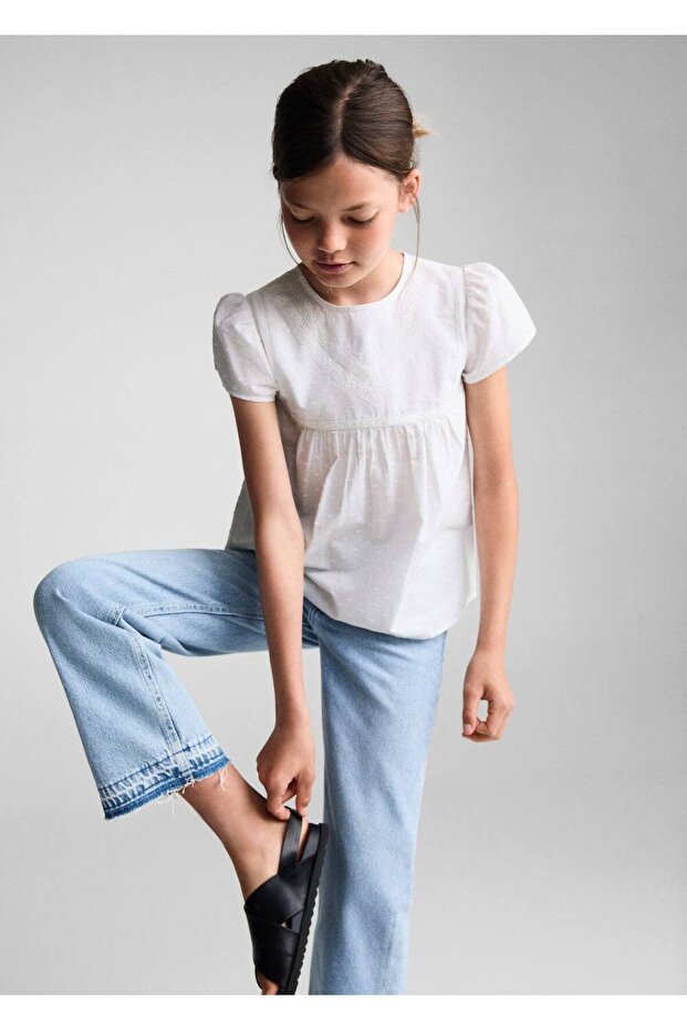 Plumeti işlemeli bluz - 6