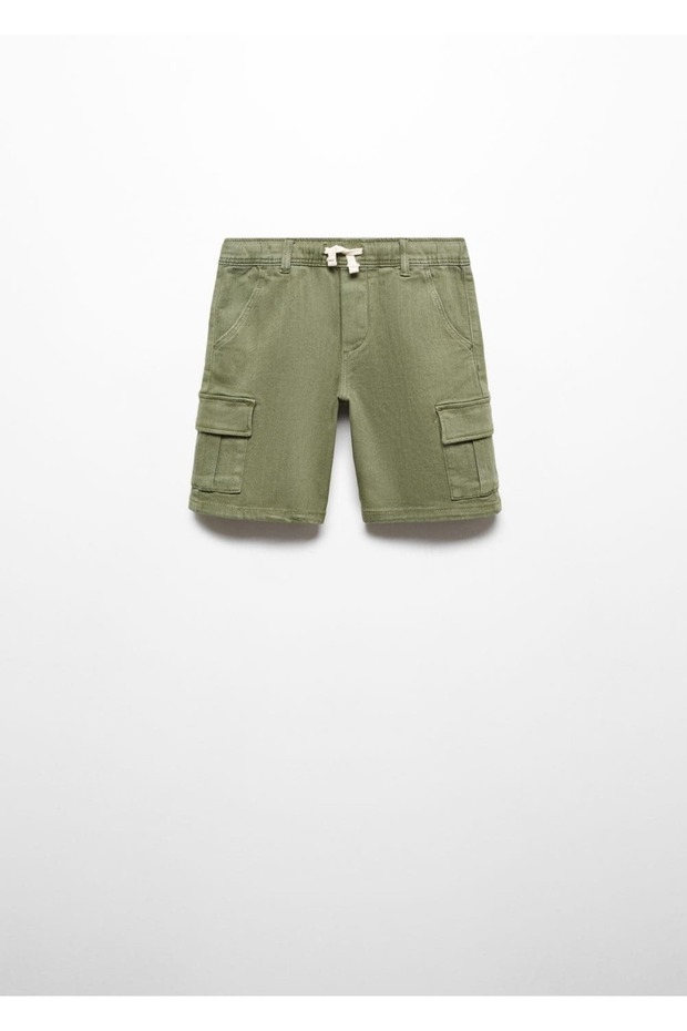 Kargo cepli bermuda şort - 3