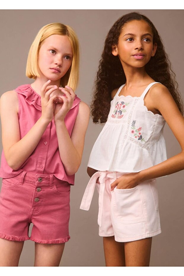 Red Blouse for Kids - 8