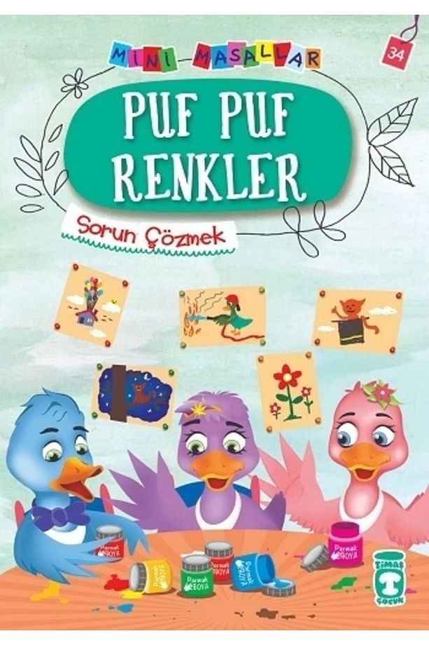 Puf Puf Renkler - Mini Masallar 4 - 1