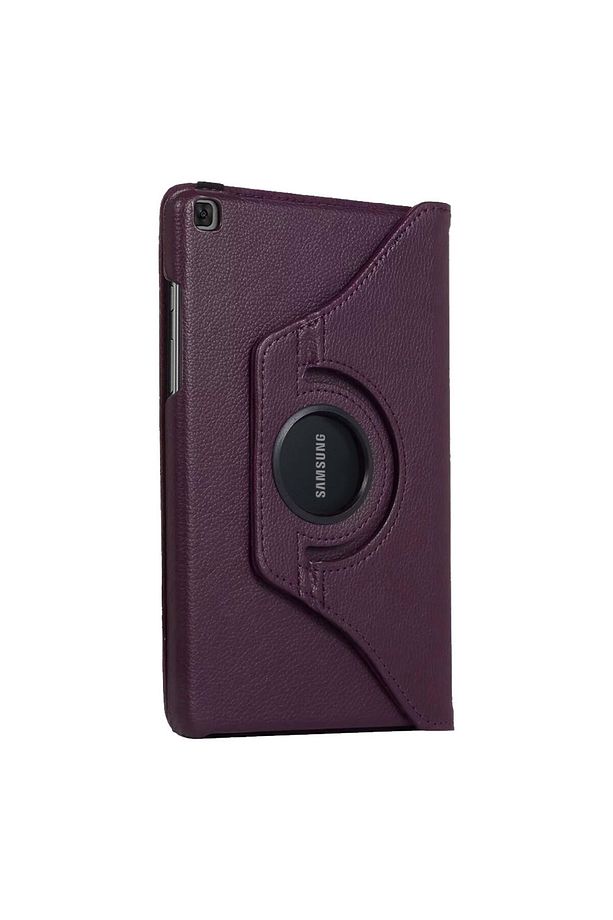 Samsung Galaxy Tab A7 Sm T500 10.4 Inç Döner Standlı Tablet Kılıfı Mor - 1