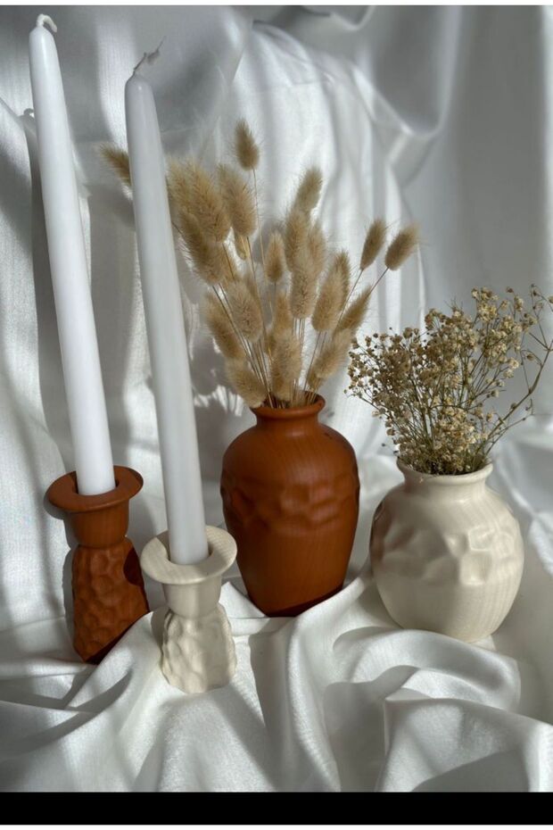 EVEN VAZO VE ŞAMDAN MUMLUK SETİ - 2