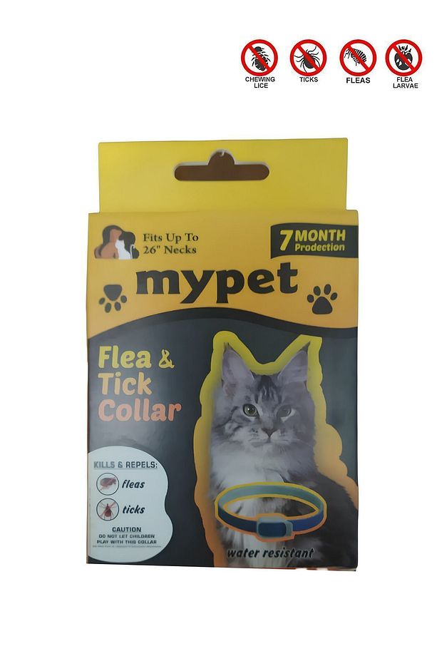 Kedi Bit Pire Tasması Koruma Suya Karşı Dayanıklı Stick Hediyeli 1 Adet - 2