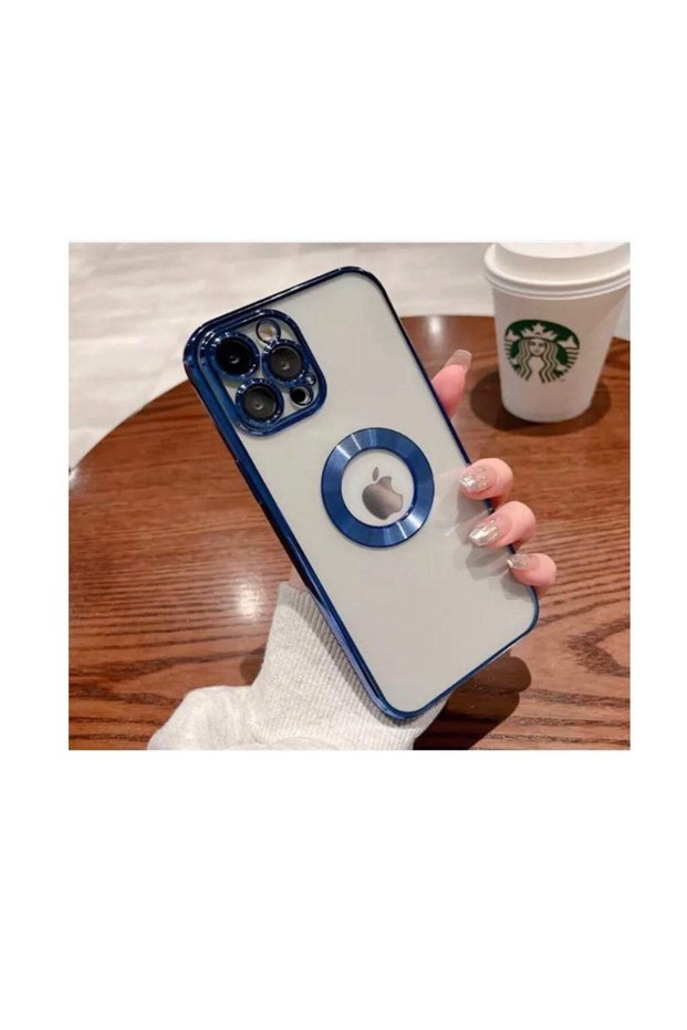 iPhone 12 Pro Laser Cover Flexible Silicone Case with Camera Lens.