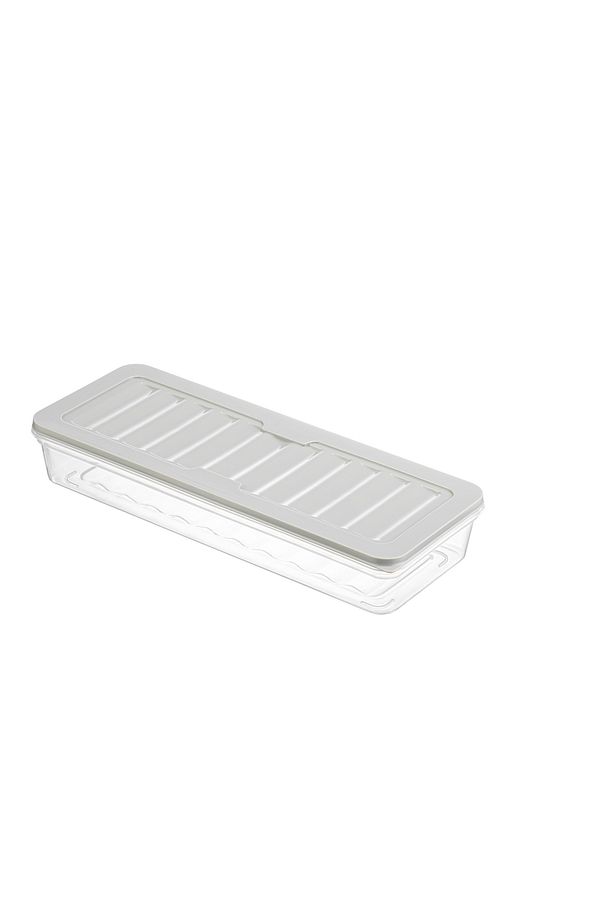 4'Lü Set 1170  ML Freshbox Mikrodalga ve Difrize Uygun Saklama Kabı GRİ - 2