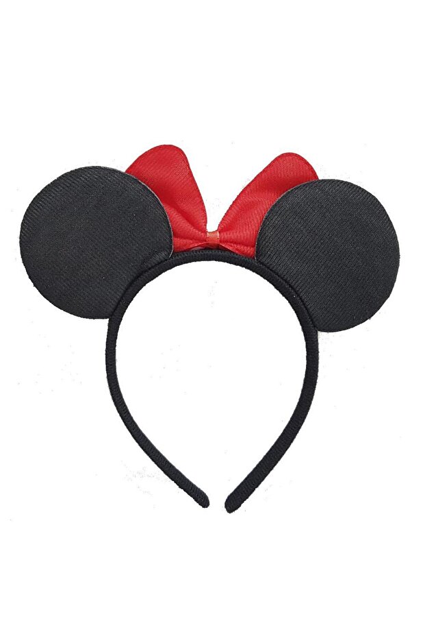 Red Mini Mouse Crown Bow - Mickey - 2