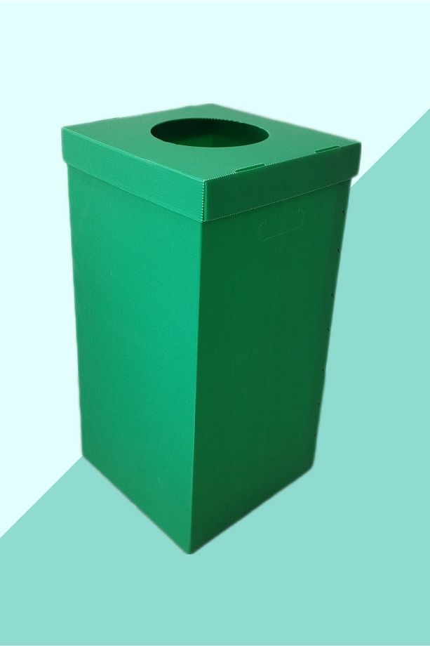 4'lü Set, Baskısız Sıfır Atık - Geri Dönüşüm Kutusu - 4