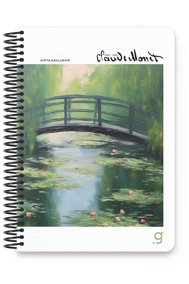 Monet Spiralli Sert Kapak Defter 17x24 100 Yaprak Kareli - 4