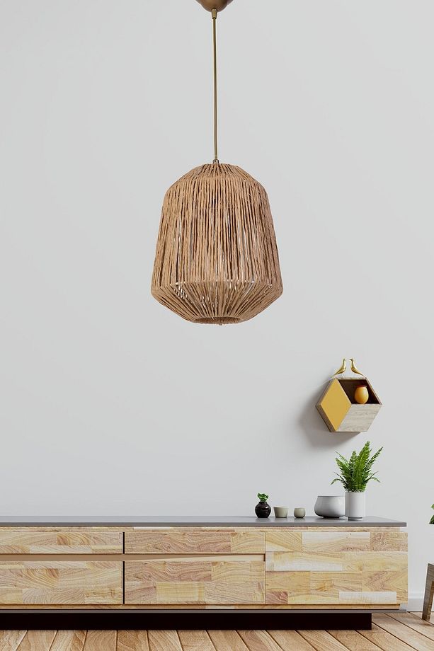 Cacher Handmade Sarkıt Avize Hasır - 1