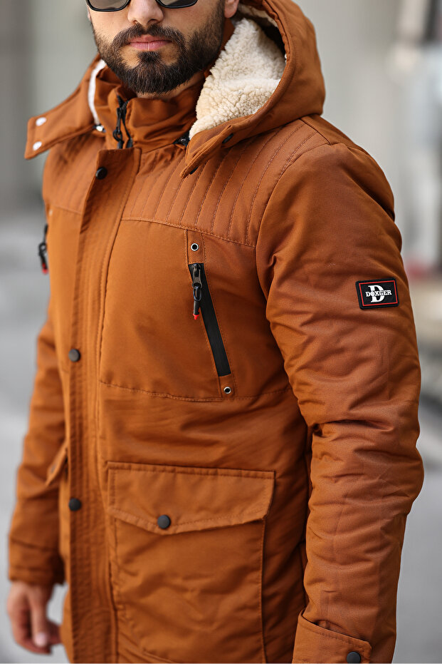 Kışlık İçi Kürklü Mont - 4