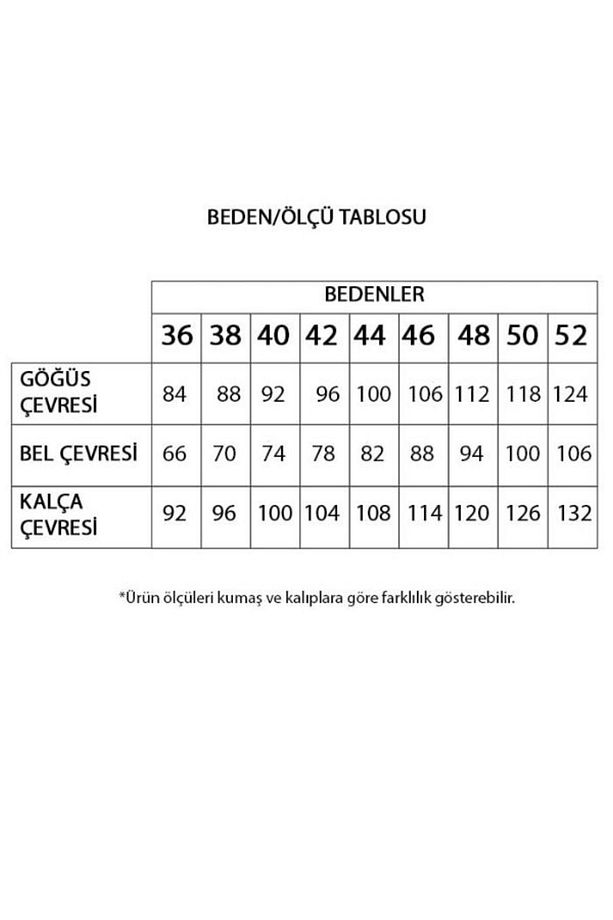 Şifon Yazılı Desenli Elbise Kamel - 6