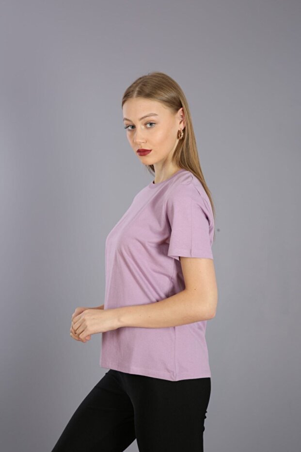 Tricou Lilac Basic - 2