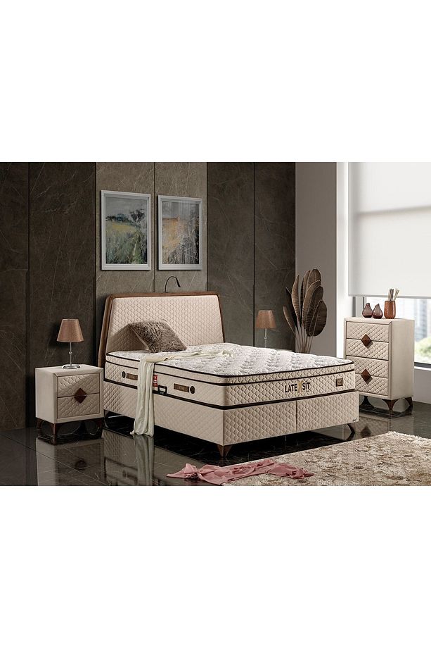 Latexsit Plus Baza Çift Kişilik 160x200 Cm(YATAK VE BAŞLIK FİYATA DAHİL DEĞİLDİR) - 2