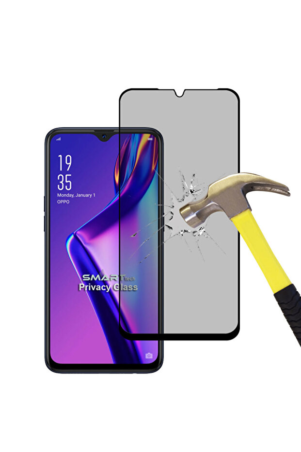 Oppo A12 Side-invisible 5d Ghost Screen Protector - 2