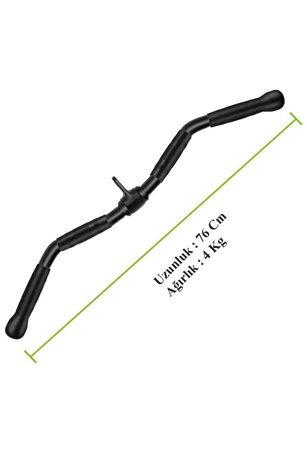 Çalışma Istasyonu Lat Z Bar / Pushdown Bar / Biceps - Triceps Bar/aparat - 2