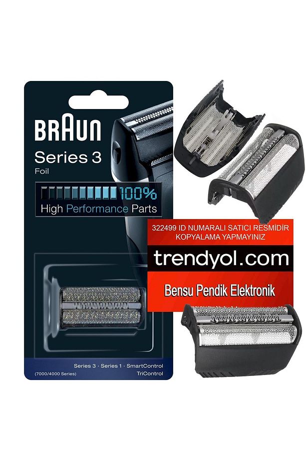 Braun 197s1 Elek 197s-1 Tıraş Makinası Eleği 197s-1 Traş Makinası Eleği 197s1 Elek Braun Pendik - 1