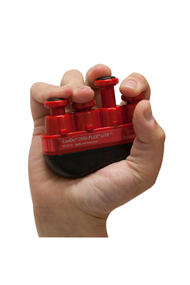 Digi-Flex LITE - زنبرك تمرين اليد الأحمر - 3