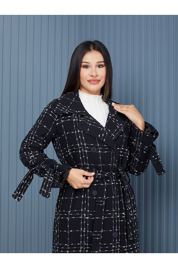 Kaban Ekose Desen Oversize - 7