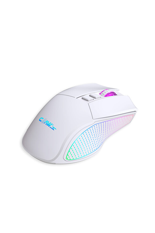 Crossfire Air V1 Kablosuz 10000 Dpi Pixart PMW3325 Sensör Chromatic RGB Kablosuz Gaming Mouse Beyaz - 5
