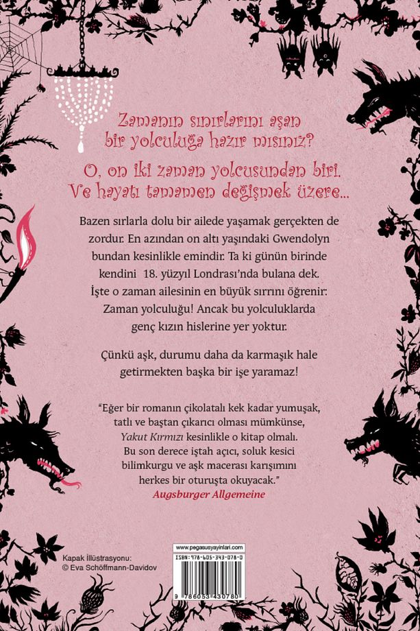 Yakut Kırmızı (Ciltli) - Aşk Tüm Zamanların İçinden Geçer Serisi 1 & Kerstin Gier - 3