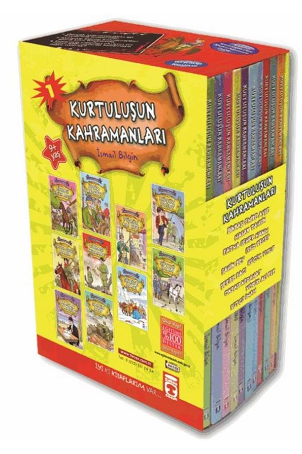 Kurtuluşun Kahramanları 1 Set - (10 KİTAP) - 1