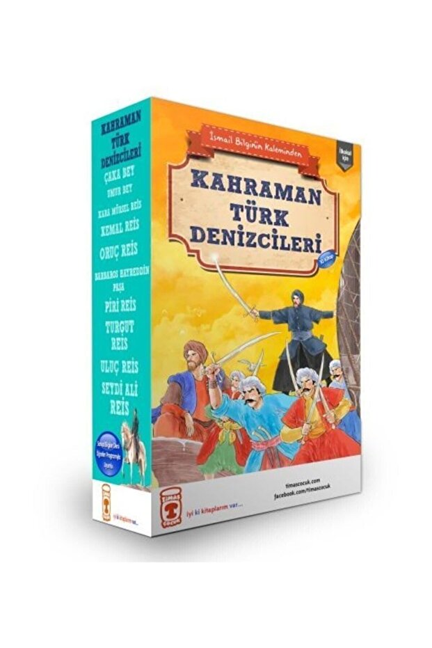 Kahraman Türk Denizcileri 10 Kitap- Ismail Bilgin