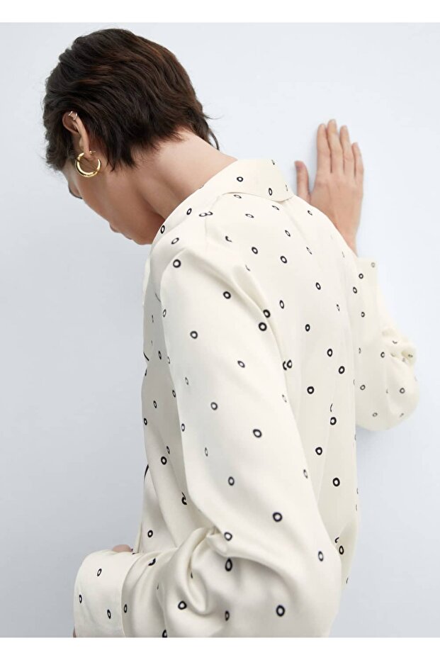 Saten dökümlü gömlek - 6