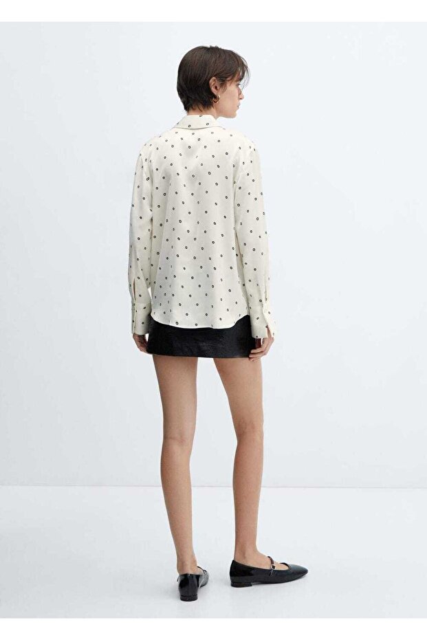 Saten dökümlü gömlek - 4