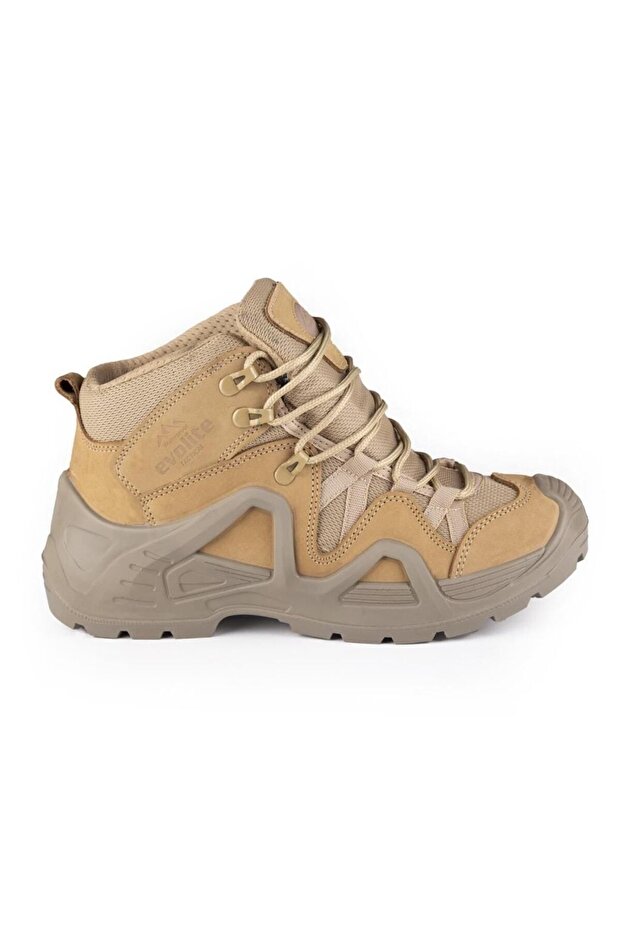 Defense Middle Tactical Boots-beige