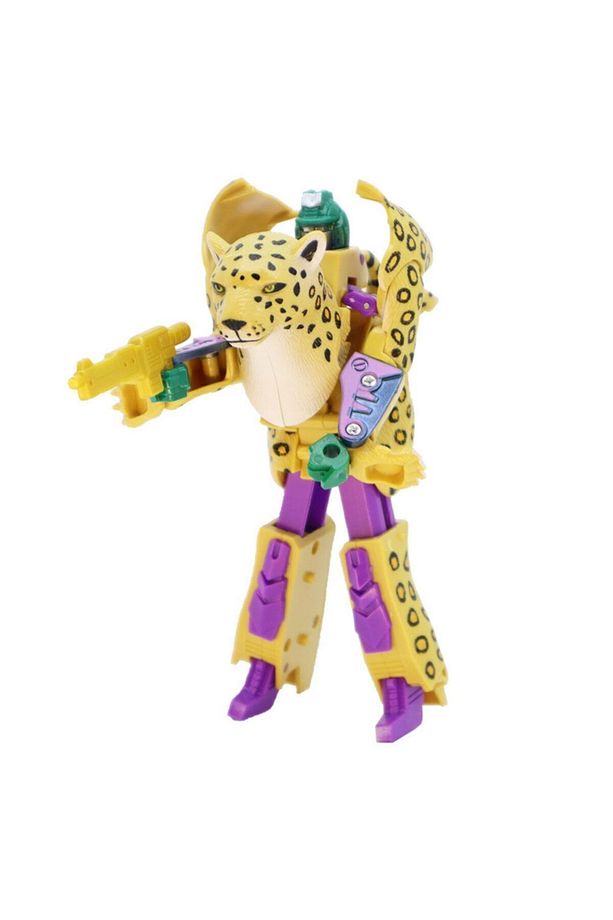 Oyuncak Dönüşen Robot Hayvan Çita - 2