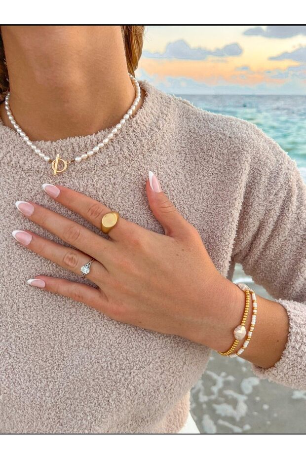 Gerçek Kültür İncisi Chic&Basic Kolye - 2