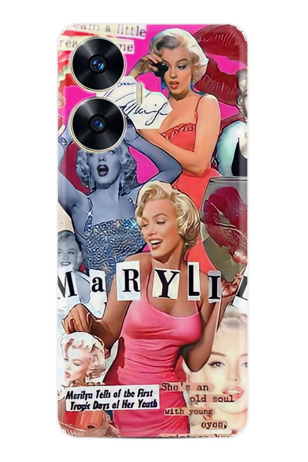Case Cover Long Lasting Silicone for Realme C55 Rx-Realme-77-C55