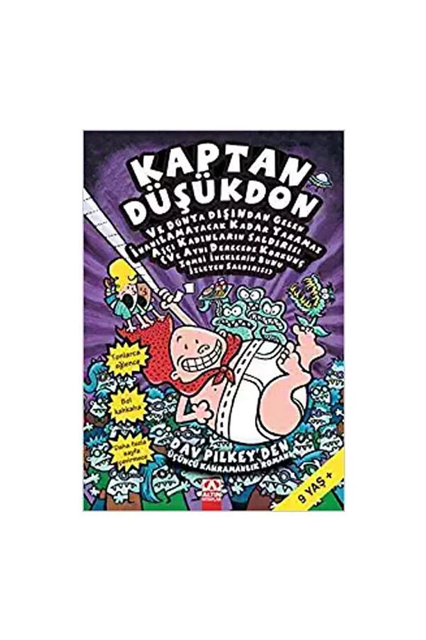 Kaptan Düşükdon Ve Dünya Dışından Gelen | Dav Pilkey | 9789752109582 | 9 Yaş - 2