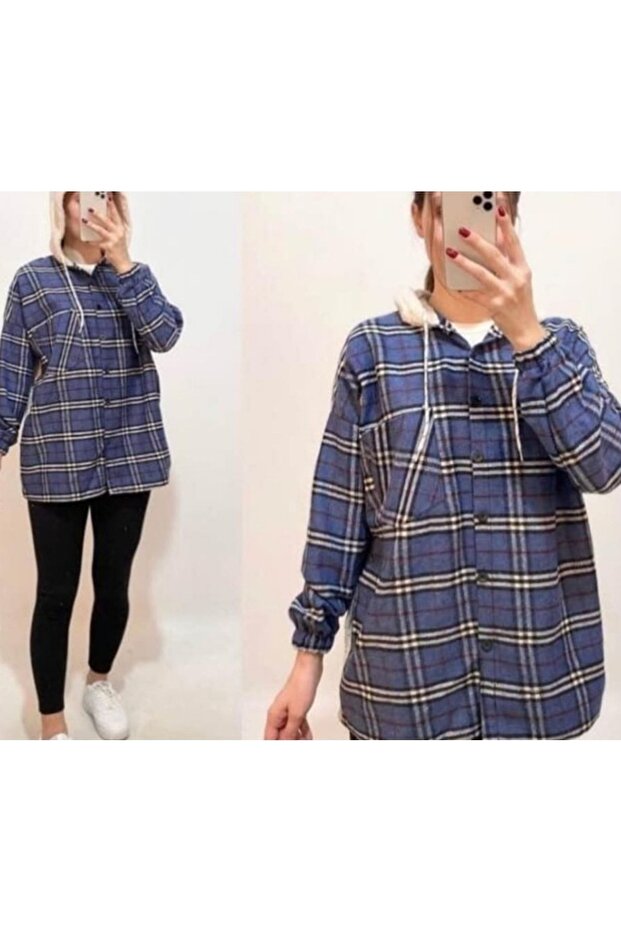 Oduncu Gömlek kapişonlu - 1