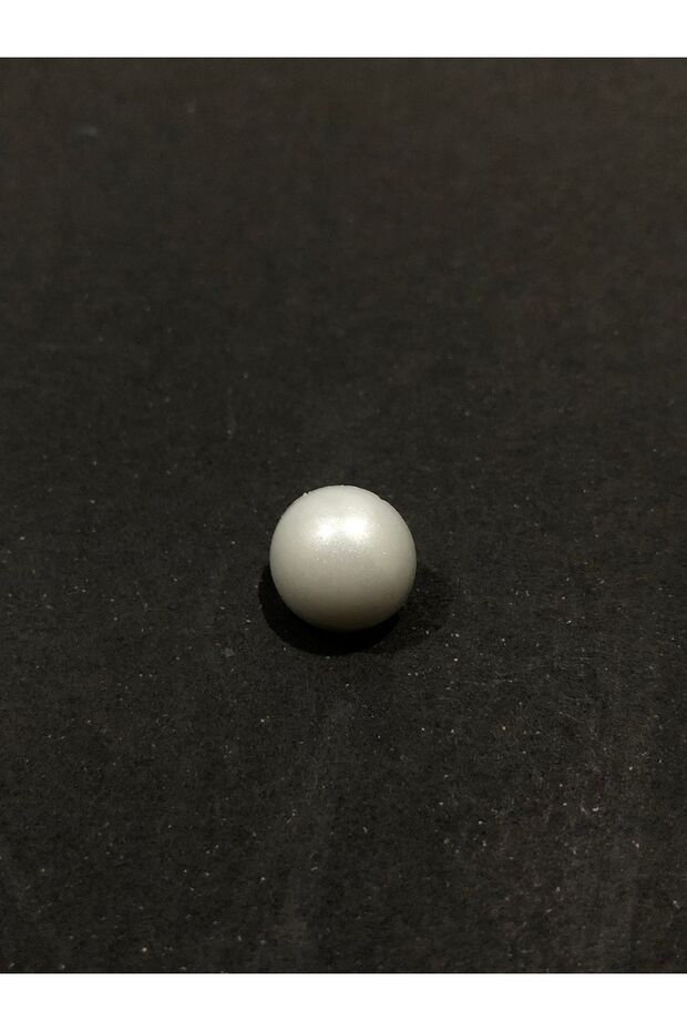 Half Pearl Button Plastic Button 18 Size Buttons - Pack of 10 Buttons - 3