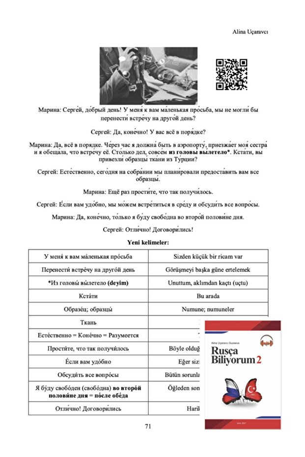 Rusça Biliyorum 2 Kitabı - 2