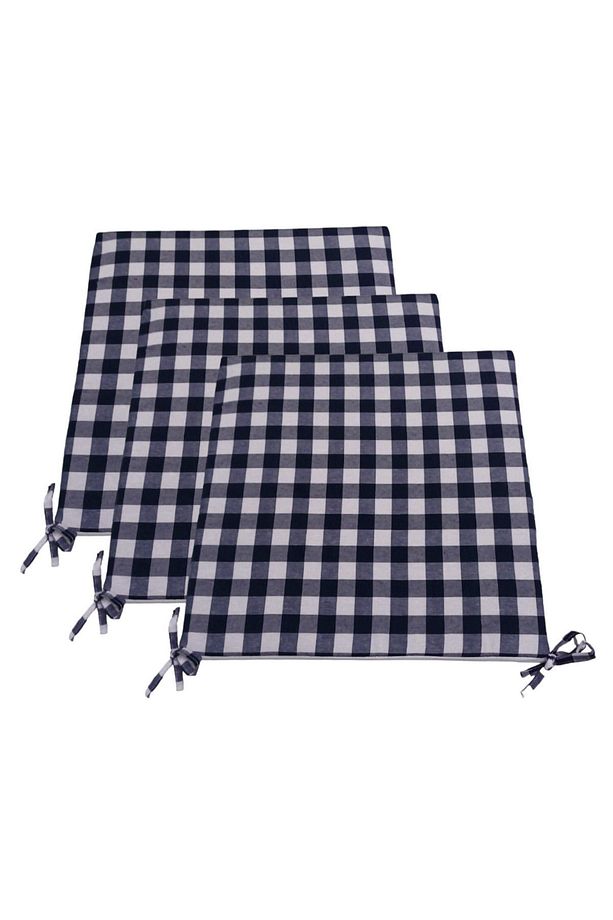 3'lü Sünger Dolgulu-fermuarlı-yıkanabilir-sandalye Minderi 40 X 40 - 1