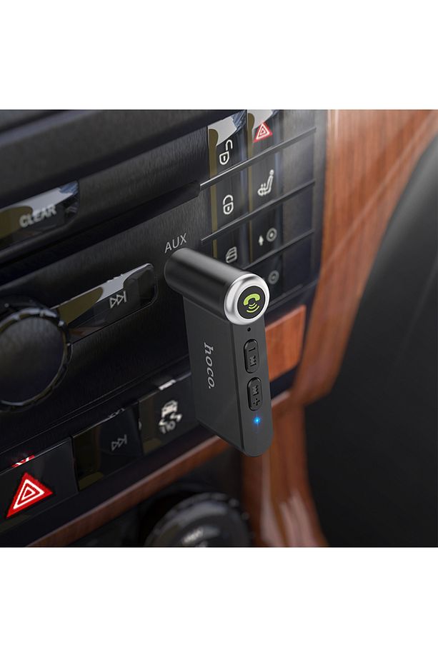 Magic Tak Çalıştır Uyumlu E58 Aux Girişli Bluetooth Ses Dönüştürücü Araç Kiti - 7