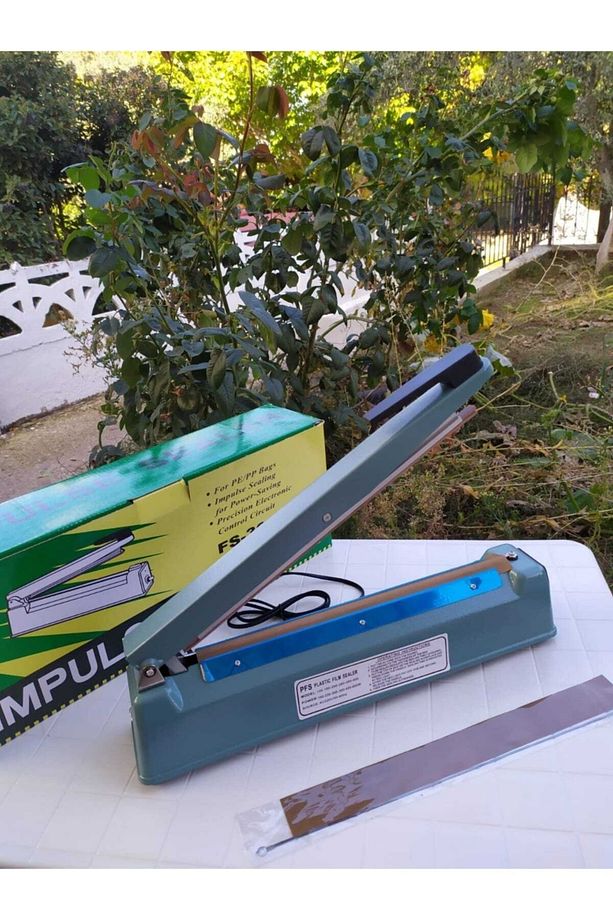 30 Cm Demir Gövde-poşet Ağzı Yapıştırma Kapama Makinesi-rezistans Ve Teflon Hediyeli - 1