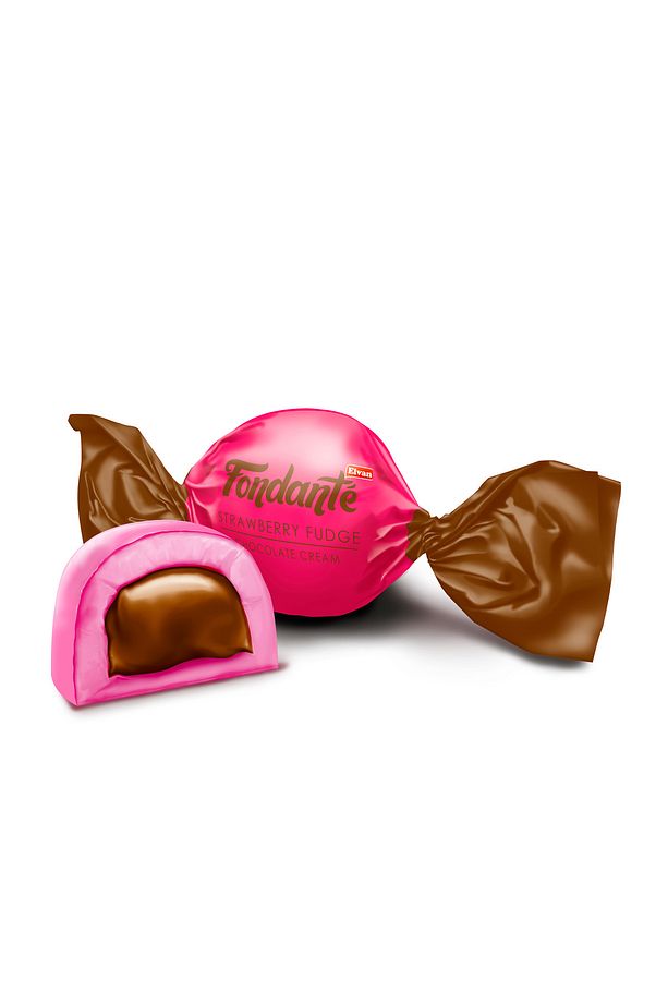 Çilekli Fudge Çikolata Kremalı 1000 Gr. (1 POŞET) - 4